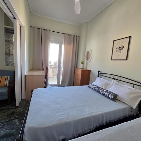 Papanikoli Sea And Center Cozy Living Лоутраки